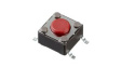 PHAP5-30RA2A2S2N4 Tactile Switch PHAP5-30, NO, 1.6N, 6 x 6mm