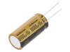 UFW1A103MHD Конденсатор: электролитический; THT; 10000мкФ; 10ВDC; O16x35,5мм