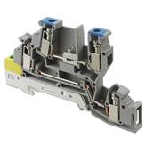 PIK 4-PE/L/NTB, Terminal block grey 0.2...4 mm2, Phoenix Contact