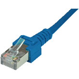 RND 765-00189, Patch Cable, RJ45 Plug - RJ45 Plug, CAT6, S/FTP, 500mm, Blue, RND Connect