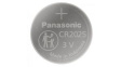 CR-2025EL/6BW [6 шт] Button Cell Battery, Lithium, CR2025, 3V, 170mAh, Pack of 6 pieces