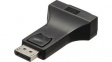 CCGB37925BK Adapter, DisplayPort Plug, DVI-I 24+5-Pin Socket