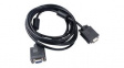 V7E2VGAXT-03M-BK Video Cable, VGA Socket - VGA Plug, 1920 x 1080, 3m