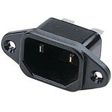 PX0690/63, Flush-type appliance plug C18 Screw mounting, Bulgin