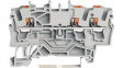 2202-1301 Feedthru Terminal, Cage Clamp, 3 Poles, 0.25 ... 4mm\x1a