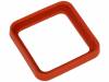 GDM 3-19 VMQ CORAL RED (731532002), Прокладка фланцевая; Назначение: GDM; силикон, Hirschmann