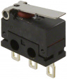 D2FD-2L1-1H Микропереключатель SNAP ACTION; с рычагом; SPDT; 2A/125ВAC; IP60