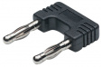 KCN-419 Laboratory socket diam. 4 mm Black