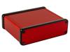 1455L801RD, Extruded Enclosure 1455 80x103x30.5mm Aluminium Red IP54, Hammond