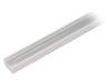 A1020001S, Профиль для LED модулей; накладной; белый; 2м; алюминий, TOPMET