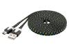 67550 Кабель; USB 2.0,плоские; вилка USB A, вилка USB A mini; 2м