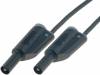 2615-IEC-200-SW, Измерительный провод; 2м; черный; 25А; Сечен.провода:1,5мм2, Electro-PJP