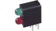 5530121F PCB LED 3 mm round Red / Green standard