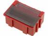 SMDBOXN211661LS, Контейнер: ESD; красный; лиастат (проводимый), Licefa