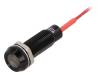 677-930-21-19, Индикат.лампа: LED; вогнутый; 12ВDC; Отв: O8,1мм; IP67; алюминий, Marl