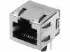 1-406541-1 Гнездо; RJ45; PIN:8; Кат:5; экранированный; Конфиг.выводов:8p8c