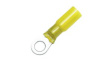 B-106-1603 Ring Terminal, 6.5mm, Yellow, 4 ... 6mm2, Polyamide, DuraSeal