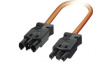 PLD E 608-CA-MS/1,0/FS AM Power Cable, 1 m, Orange
