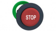 ZB5FL434 Pushbutton Head STOP Red Raised Suitable for Harmony XB5