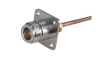 25 N-50-3-9/133 NE RF Connector, N-Type, Brass, Socket, Straight, 50Ohm, Solder Terminal