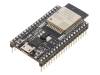 ESP32-DEVKITC-S1, Ср-во разработки: WiFi; ESP32-SOLO-1; USB micro,штыревой; 4МБ, ESPRESSIF
