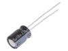 URS1A221MDD Конденсатор: электролитический; THT; 220мкФ; 10ВDC; O6,3x9мм; ±20%