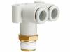 KQ2LU12-04AS, Быстроразъемное соединение; с резьбой, угловой 90°; R 1/2", SMC PNEUMATICS