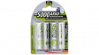 NiMH maxE Mono D5000 blister 2 NiMH rechargeable battery D 1.2 V 5 Ah