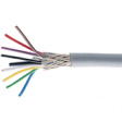 PFSK 3X0.22 MM2 [100 м] Data cable Shielded   3  x0.22 mm2 Stranded Tin-Plated Coppe