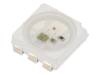 WS2813B, LED; SMD; 5050,PLCC6; RGB; 5x5мм; 3,5?5,3В; Линза: прозрачная, WORLDSEMI