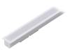 DEEP10 C/U WH 1M SET STD Профиль для LED модулей; молочный; встраиваемый; белый; L: 1м
