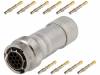 RT0W612-10SNH-K, Круглый; вилка; "мама"; PIN:10; 7,5А; внутр.байонетное соединение, Amphenol