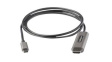 CDP2HDMM1MH Video Cable, USB-C Plug - HDMI Plug, 3840 x 2160, 1m