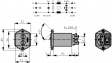 FN9263-1-06 Разъем с сетевым фильтром 1 A 250 VAC