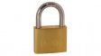 K12025LO Padlock, Brass, 25mm