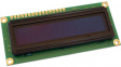 DEP 16201-Y Dot matrix OLED display Character height=5.55 mm 2 x 16