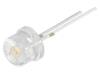 OS5MM387E1U LED; 8мм; белый теплый; 140°; Поверхность: выпуклая; Шаг: 5,16мм