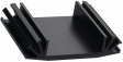 SK 31/37,5 SA Heat sink 37.5 mm 7 K/W black anodised