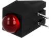 L-73CB/1IDA LED; в корпусе; Кол-во диод:1; 4,8мм; THT; красный; 8-30мкд; 60°