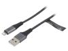 49267 Кабель; USB 2.0; вилка Apple Lightning,вилка USB A; 0,5м