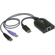 KA7169 USB/DisplayPort - category 5e/6 KVM adapter