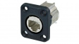 NE8FDX-Y6-W Panel mount jack RJ 45 8 Shielded