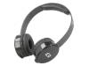 50817, Headphones with microphone; black; Jack 3,5mm; headphones; 32?, QOLTEC