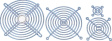 G109-15A Ventilation grid 119 x 119 mm