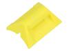 151-01472, Монтажный элемент; полиуретан; UL94V-2; желтый; Шир.стяжки:7,9мм, HellermannTyton