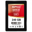 SP240GBSS3S80S25 SSD Slim S80, 2.5'', 240 GB, SATA 6 Gb/s