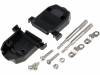 DS1045-15BP1L1 Корпус: для разъемов D-Sub; D-Sub HD 26pin, D-sub 15pin; прямой