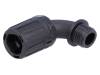 166-22210, Угловой разъем 90°; Диам.рукава:10мм; Мат-л: полиамид; -50?135°C, HellermannTyton
