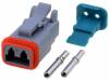 AT06-2S-KIT01 Разъем: провод-провод; AT; вилка; "мама"; Размер:16; 20?16AWG; 13А