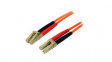 50FIBLCLC10 Fibre Optic Cable Assembly 50/125 um OM2 Duplex LC - LC 10m